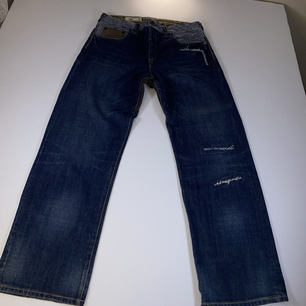 Selvage Japanese Denim Sabit NYC Jeans Sz 34x32 Fits 34x31
